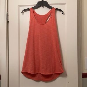 Pink lululemon tank top
